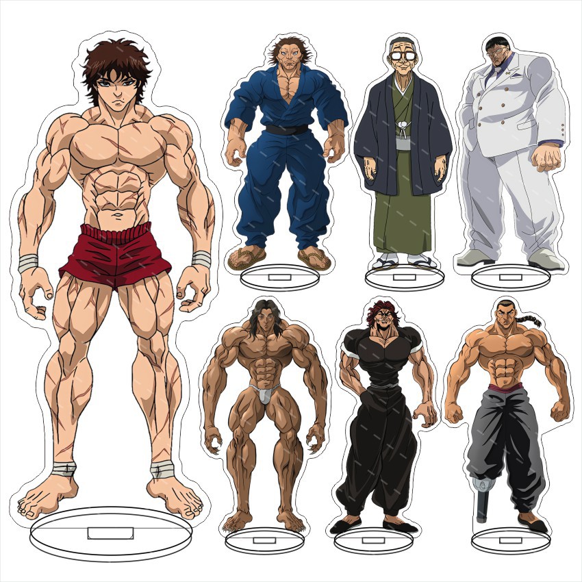 Anime Merchandise For Girls - Grappler Baki Baki Hanma Figur Akrilik