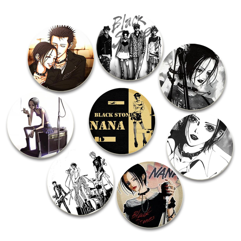 Bros kancing Anime Pin Enamel  - Nana Anime Merchandise ulasan dan harga