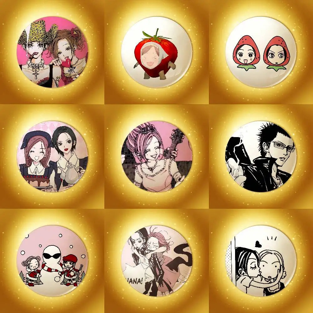 Pin Enamel Anime N-NANA Bros B - Nana Anime Merchandise ulasan dan harga