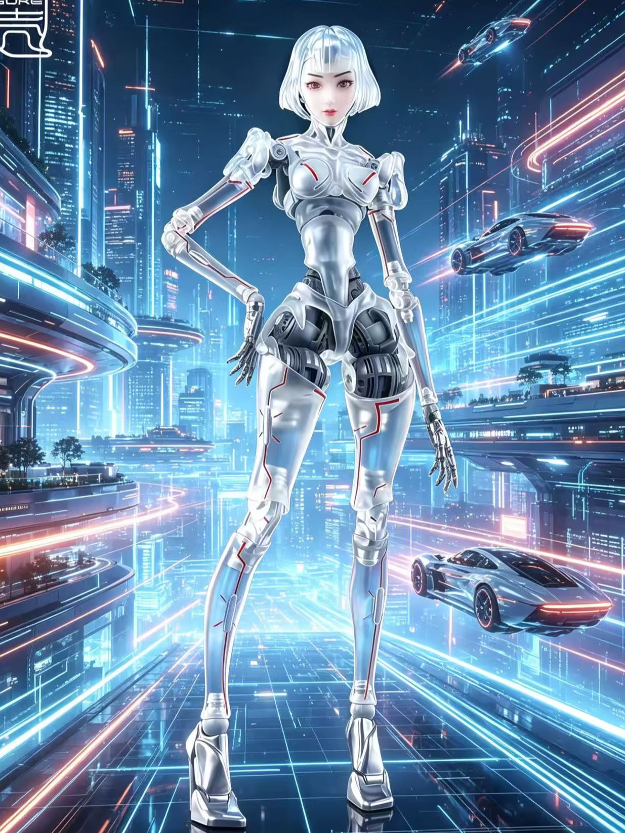 Figur model GK Anime AI agent- - Anime Merchandise Types ulasan dan harga