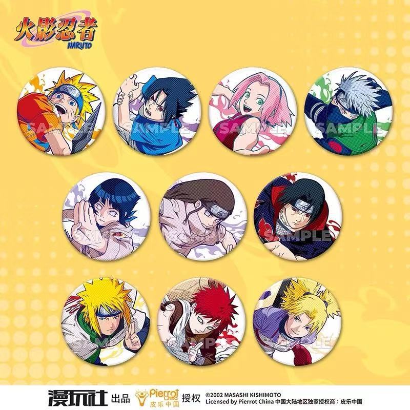 Lencana Logam Seri Naruto Spot - Anime Merchandise Naruto ulasan dan harga