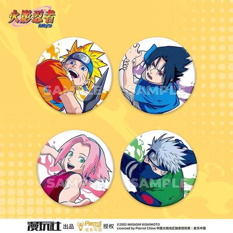 Lencana Logam Seri Naruto Spot - Anime Merchandise Naruto ulasan dan harga