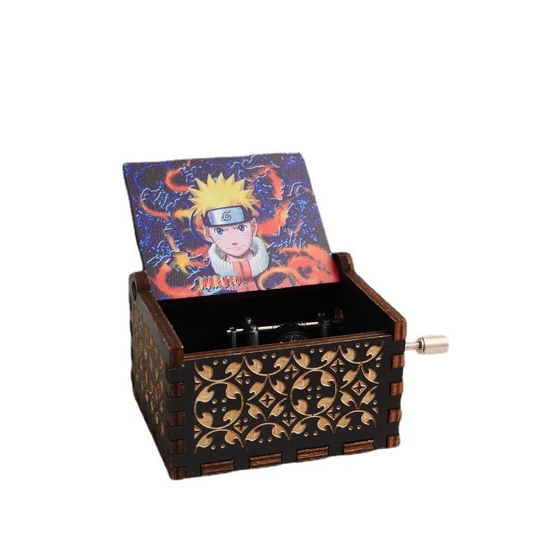 Kotak musik motif kartun Narut - Anime Merchandise Naruto ulasan dan harga