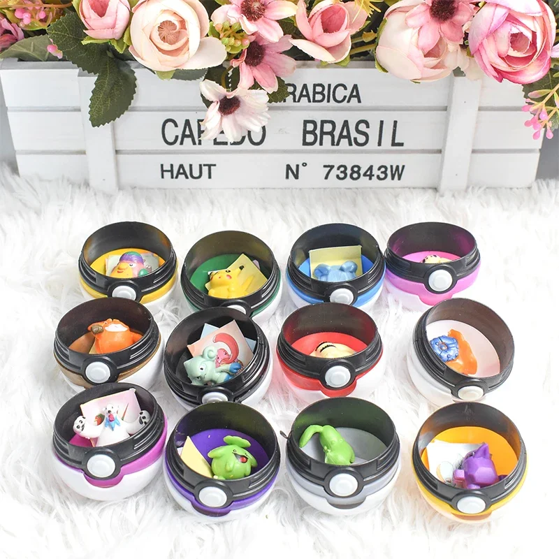 Figur Pokemon 12 Buah/Set Bola - Pokemon Anime Merchandise ulasan dan harga