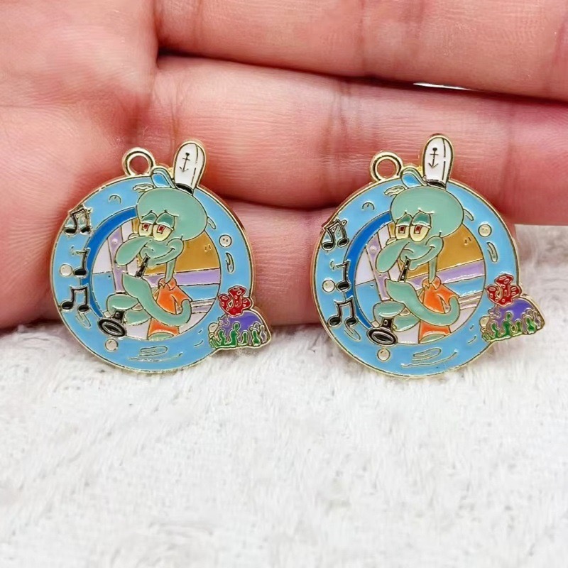 10 buah liontin tetesan minyak - Anime Merchandise Accessories ulasan dan harga