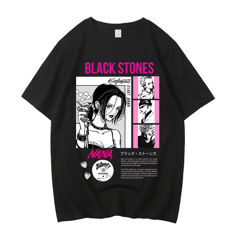 Kaos Grafis Anime NANA Vintage - Nana Anime Merchandise ulasan dan harga