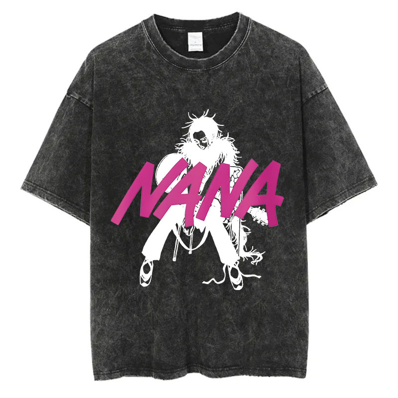 Kaus katun lengan pendek musim - Nana Anime Merchandise ulasan dan harga
