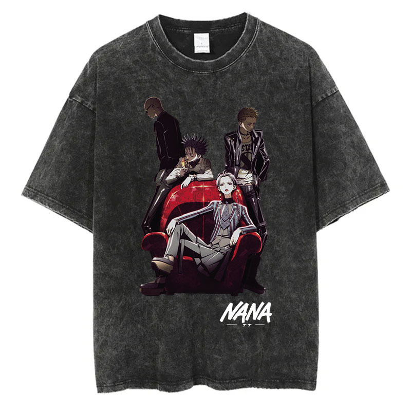 Kaus katun lengan pendek musim - Nana Anime Merchandise ulasan dan harga