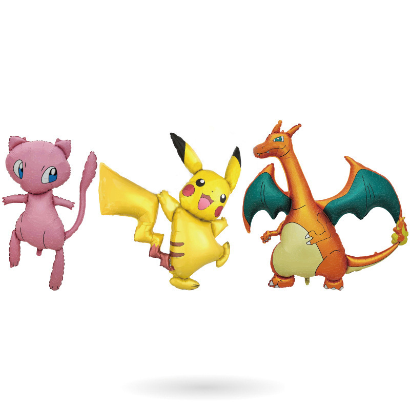 2026 Balon 3D Pokemon Besar Ch - Pokemon Anime Merchandise ulasan dan harga