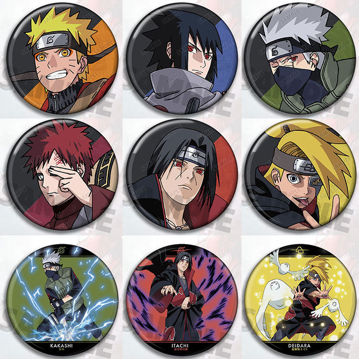 Set Pin Lencana Anime Naruto K - Anime Merchandise Naruto ulasan dan harga